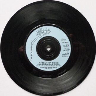 Nolan Sisters Attention To Me 7" Epic EPC9571 EX 1980 as The Nolans