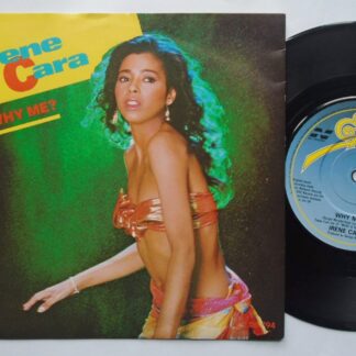 Irene Cara Why Me 7" Epic A3794 EX/EX 1983 picture sleeve