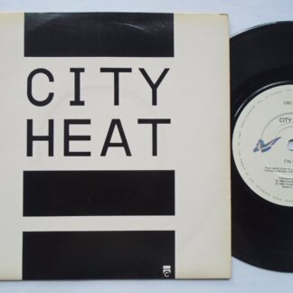 City Heat City Heat 7" Chrysalis CHS3287 EX/EX 1988 picture sleeve