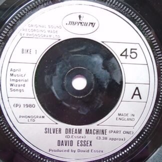 David Essex Silver Dream Machine 7" Mercury BIKE1 EX 1980