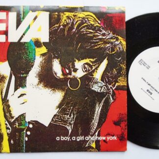 Eva A Boy A Girl And New York 7" In Tape ITO55 EX /EX 1988 picture sleeve