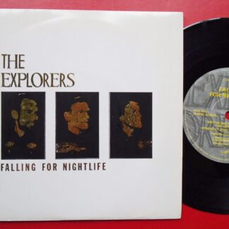 Explorers Falling For Nightlife 7" Virgin VS715 EX /EX 1984 picture sleeve