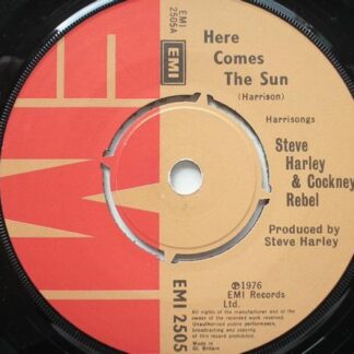 Steve Harley Here Comes The Sun 7" EMI EMI2505 EX 1976