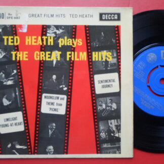 Ted Heath Plays The Great Film Hits EP Decca DFE6682 EX/VG 1960 picture sleeve