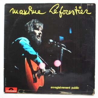 Maxine Le Forestier Enregistrement Public LP Polydor 2473033 EX/VG 1974 French pressing