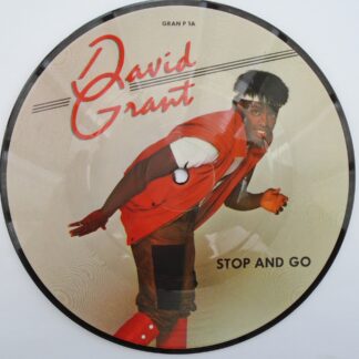 David Grant Stop And Go 7"PD Chrysalis GRANP1 EX 1983 7" picture disc in pvc sleeve