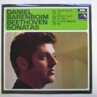 Daniel Barenboim Beethoven's Sonatas LP HMV HQS1202 EX/EX 1967