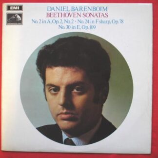 Daniel Barenboim Beethoven's Sonatas LP HMV HQS1203 EX/EX 1970