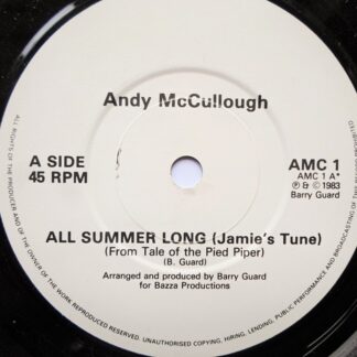 Andy McCullough All Summer Long 7" AMC1 EX 1983 produced and arranged by Barry Guard