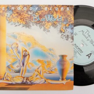 Moody Blues Blue World 7" Threshold TH30 EX/EX 1983 picture sleeve