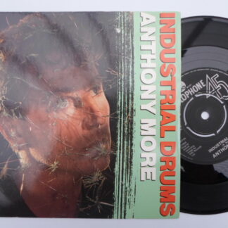 Anthony More Industrial Drums 7" Parlophone R6072 EX /EX 1984 picture sleeve