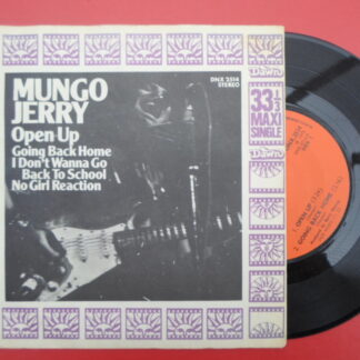 Mungo Jerry Open Up EP Dawn DNX2514 EX/VG 1972 7" 33rpm, maxi single, picture sleeve