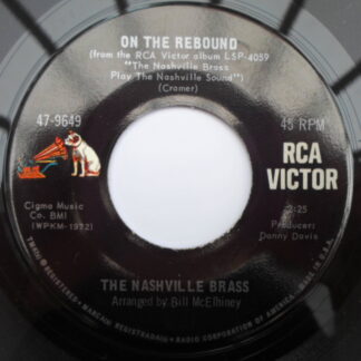 Nashville Brass On The Rebound 7" RCA Victor 479649 EX 1970s US pressing