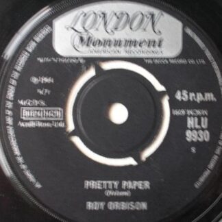 Roy Orbison Pretty Paper 7" London HLU9930 EX 1964