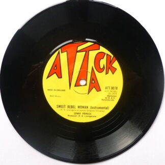Sonny Popkiss Sweet Rebel Woman 7" Attack ATT8078 EX 1974