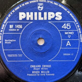 Roger Miller England Swings 7" Philips BF1456 EX 1965