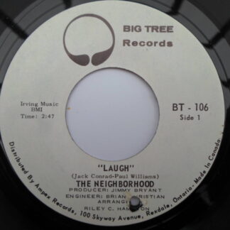 Neighborhood Laugh 7" Big Tree BT106 EX 1970s Canadian pressing