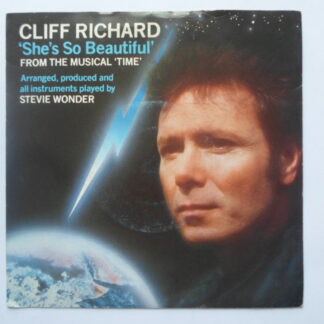 Cliff Richard She's So Beautiful 7" EMI EMI5531 EX/EX 1985 picture sleeve