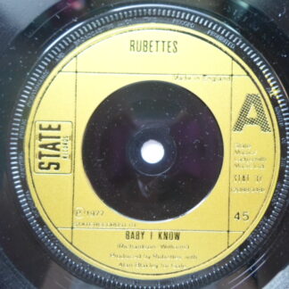 Rubettes Baby I Know 7" State STAT37 EX 1977