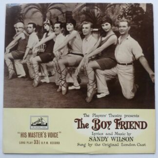 The Boy Friend 10"LP HMV DLP1078 EX/VG 1954 10 inch LP, lyrics and music by Sandy Wilson