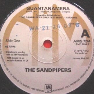 Sandpipers Guantanamera 7" A&M AMS7244 EX 1976