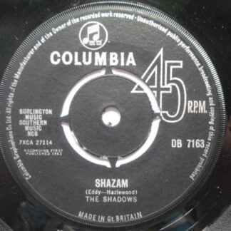 Shadows Shazam 7" Columbia DB7163 EX 1963