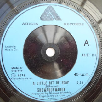 Showaddywaddy Little Bit Of Soap 7" Arista ARISTA191 EX 1978