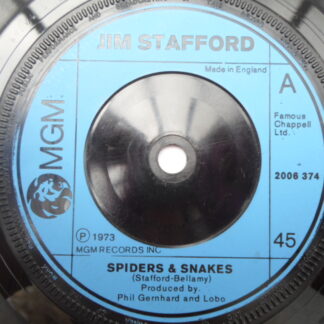 Jim Stafford Spiders And Snakes 7" MGM 2006 374 EX 1973