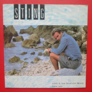 Sting Love Is The Seventh Wave 7" A&M AM272 EX/EX 1985 picture sleeve