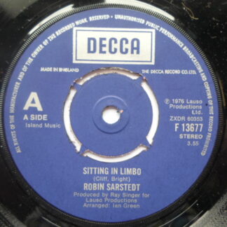 Robin Sarstedt Sitting In Limbo 7" Decca F13677 EX 1976