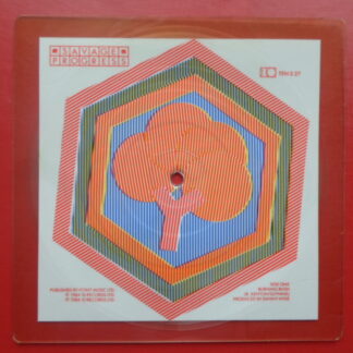 Savage Progress Burning Bush 7"PD 10 TENST7 EX 1984 square 7" picture disc in pvc sleeve