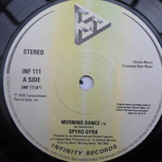 Spyro Gyra Morning Dance 7" Infinity INF111 EX 1979