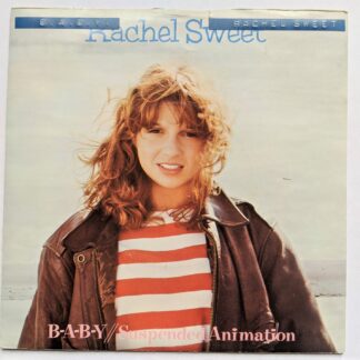 Rachel Sweet Baby 7" Stiff BUY39 EX/VG 1978 picture sleeve has Dyno tape on front