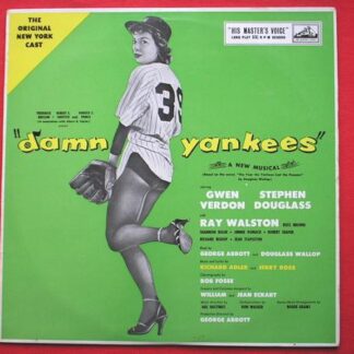 Damn Yankees LP HMV CLP1108 EX/EX 1957 with Gwen Verdon, Ray Walston & Jimmie Komack