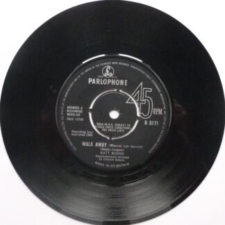 Matt Monro Walk Away 7" Parlophone R5171 EX 1964