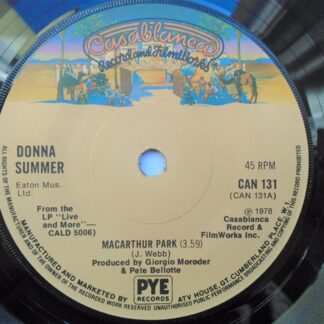 Donna Summer Macarthur Park 7" Casablanca CAN131 EX 1978
