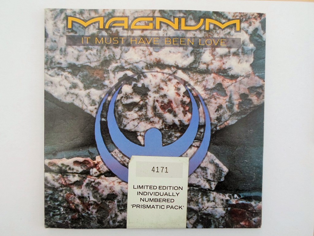 Magnum It Must Have Been Love 7" Polydor POSPG930 EX/EX 1988 picture sleeve, numbered prismatic pack, no 4171"