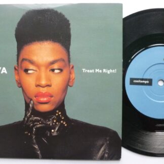 Adeva Treat Me Right 7" Cooltempo COOL200 EX /EX 1990 picture sleeve