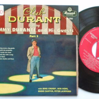 Jimmy Durante Club Durant Part 3 EP Brunswick OE9362 EX/EX 1957 picture sleeve