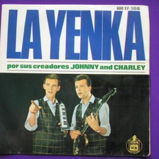Johnny & Charley La Yenka EP Hispavox HH17308 EX/EX 1964 picture sleeve, Spanish pressing, 4-track 7" EP