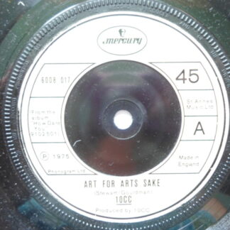 10cc Art For Art's Sake 7" Mercury 6008017 EX 1975