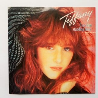 Tiffany I Saw Him Standing There 7" MCA TIFF3 EX/EX 1988 picture sleeve