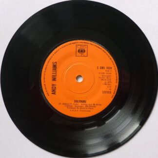 Andy Williams Solitaire 7" CBS SCBS1824 EX 1973