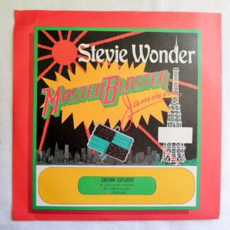 Stevie Wonder Masterblaster 7" Motown TMG1204 EX/VG 1980 picture sleeve