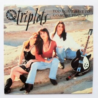 Triplets You Don't Have To Go Home Tonight 7" Mercury MER342 EX /EX 1991 picture sleeve