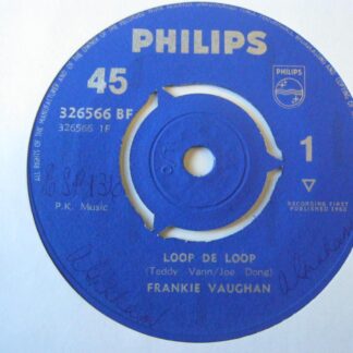 Frankie Vaughan Loop De Loop 7" Philips 326566BF EX 1963