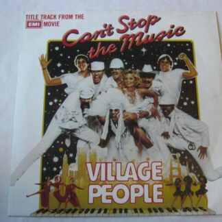 Village People Can't Stop The Music 7" Mercury MER16 EX 1980