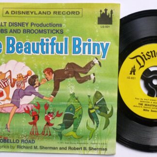Mike Sammes Beautiful Briny 7" Disneyland LG821 EX/EX 1971 picture sleeve, US pressing, as Mike Sammes Singers, music from Bedknobs & Broomsticks
