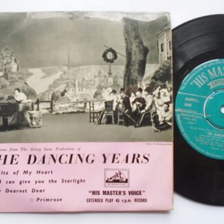 Dancing Years EP HMV 7EG8214 EX/EX 1950s picture sleeve, vocal gems from the Drury Lane production