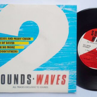 Sounds Waves 2 EP Waves WAVES2 EX/EX 1988 picture sleeve, with Faith No More, Jesus & Mary Chain, Godfathers & Head Of David